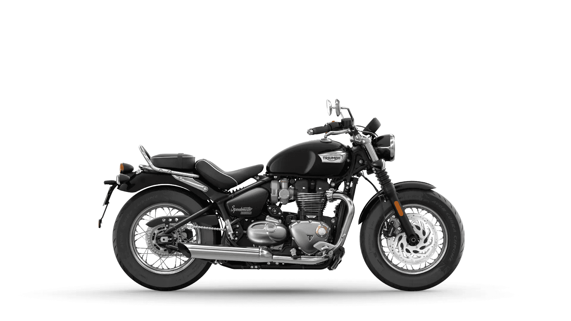 MY25 Bonneville Speedmaster in Snowdonia and cranberry red CGI